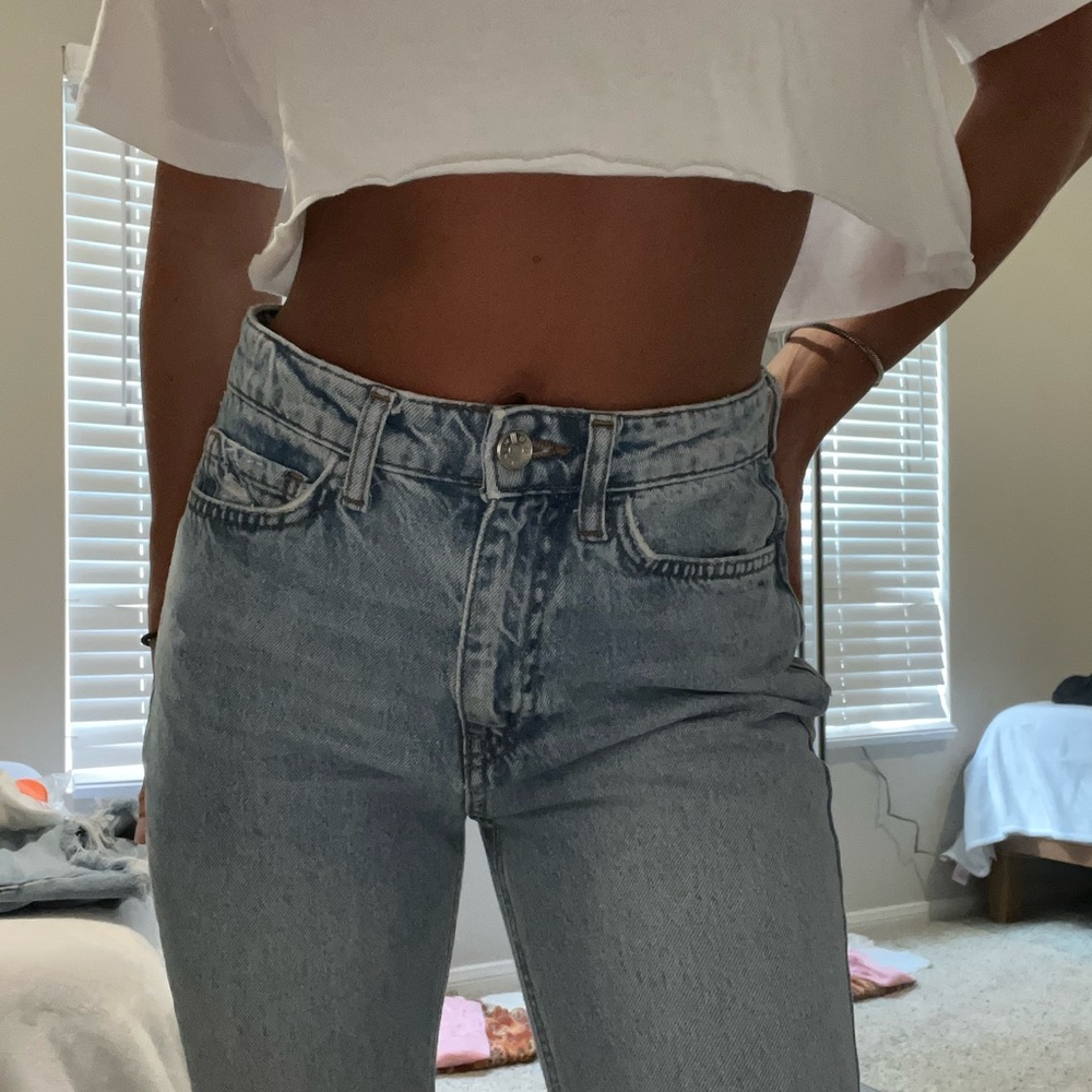 bdg urban outfitters bell bottom jeans size 25